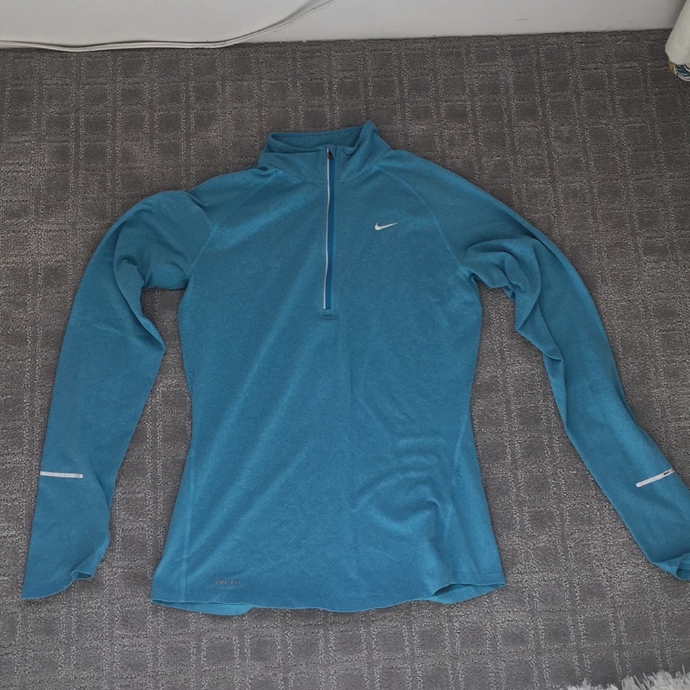 Nike quarter zip running fleece
